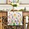 Lavender Tulip Summer Table Runner, Spring Seasonal Anniversary Holiday Kitchen Dining Table Decoration for Indoor Outdoor Home Party Decor
